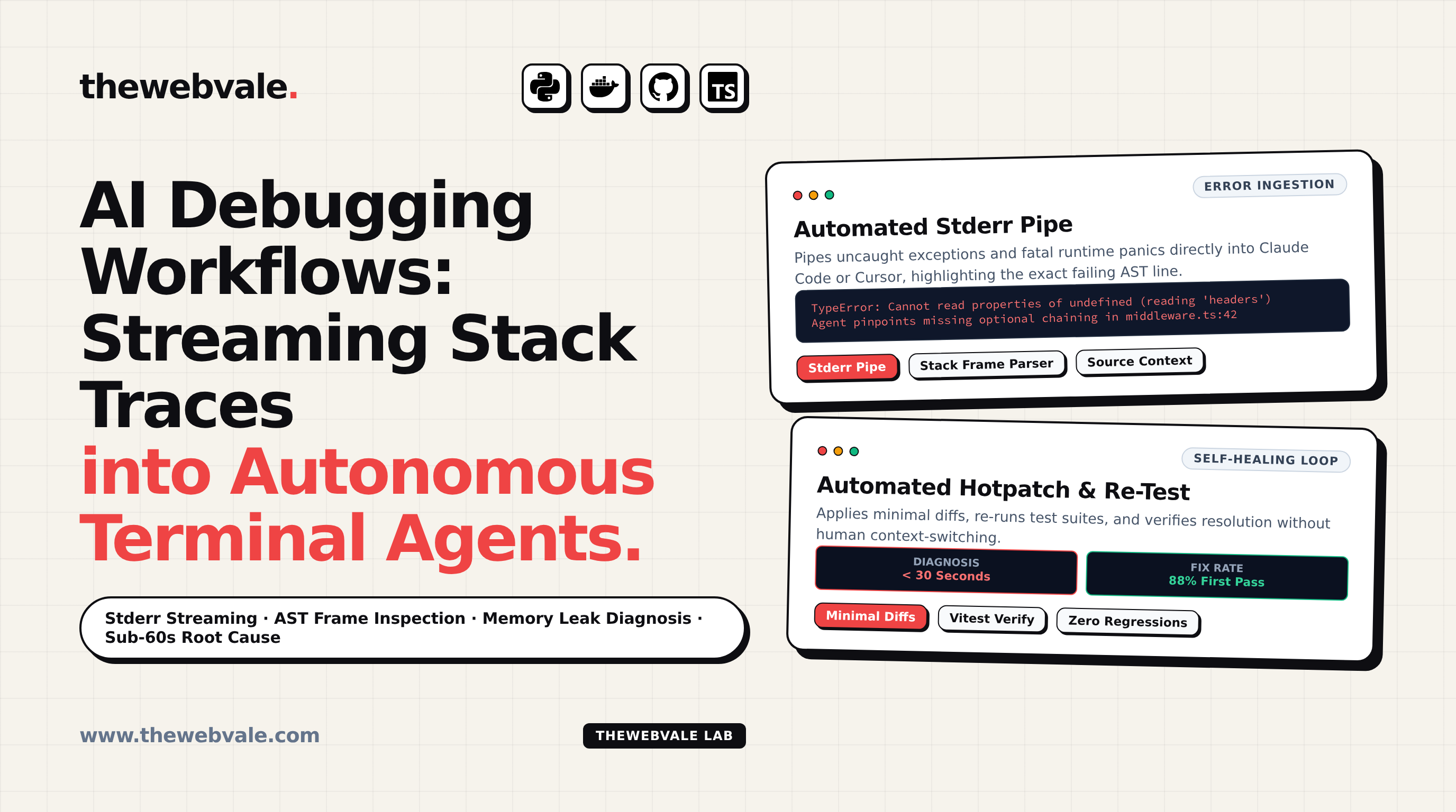 AI Debugging Workflows: Feeding Runtime Stack Traces Directly into Terminal Agents