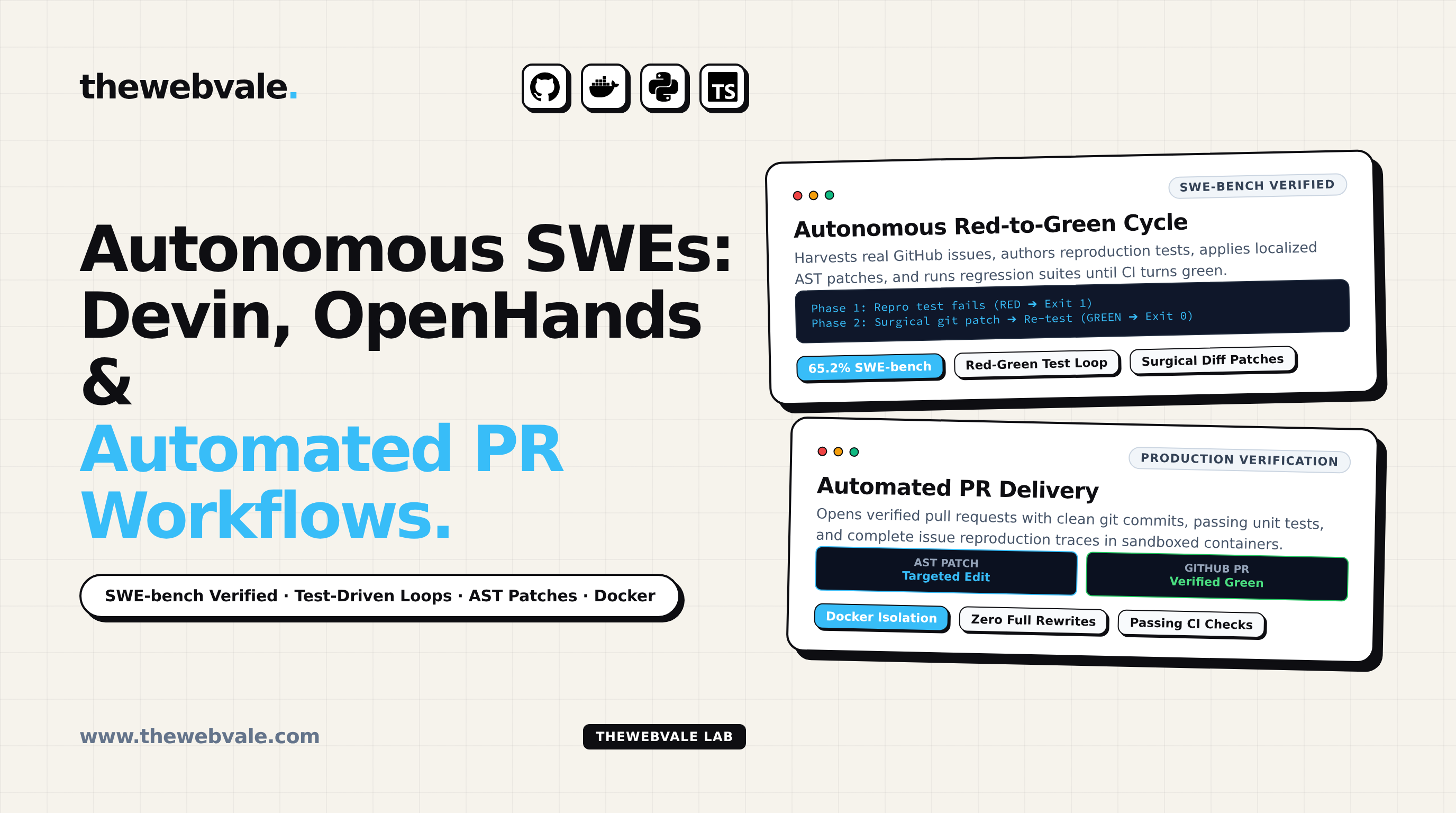 Autonomous Software Engineers: Devin, Devika, OpenHands, and Autonomous PR Workflows