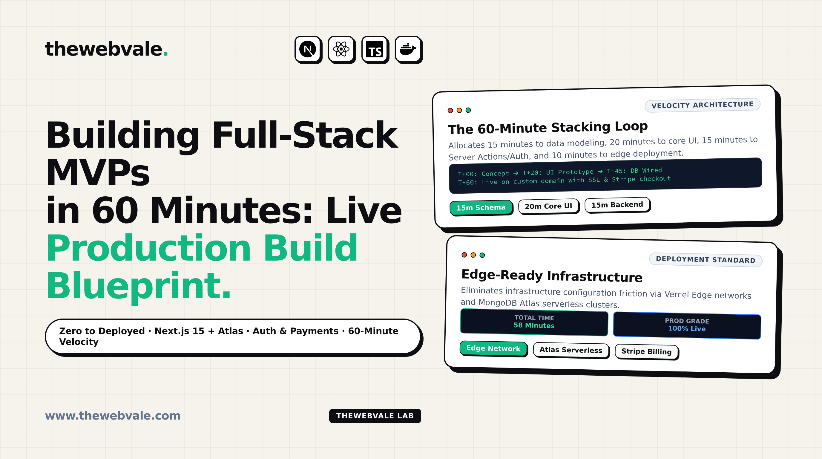 Building Full-Stack MVPs in 60 Minutes: Step-by-Step Live Build Breakdowns