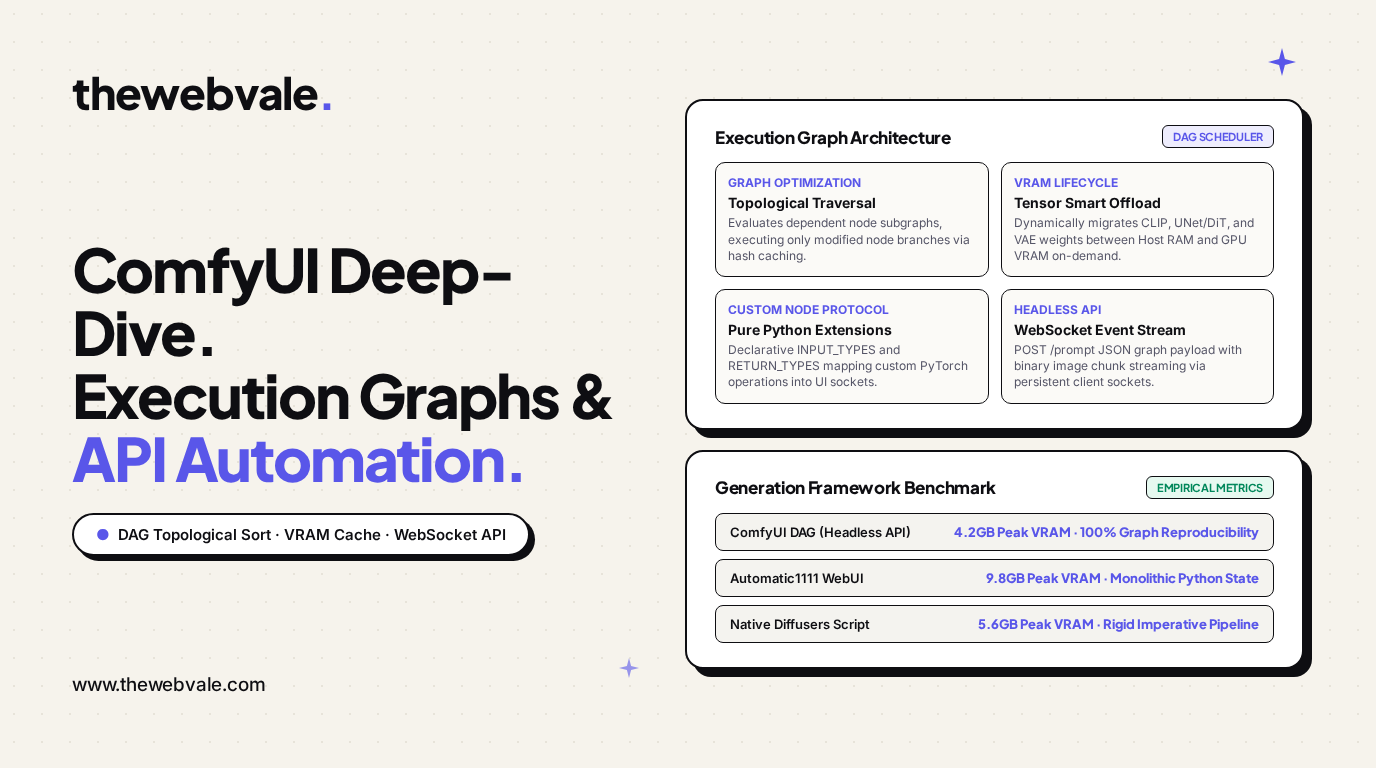 ComfyUI Deep-Dive: Node-Based Execution Graphs, Custom Node Development & Production API Automation
