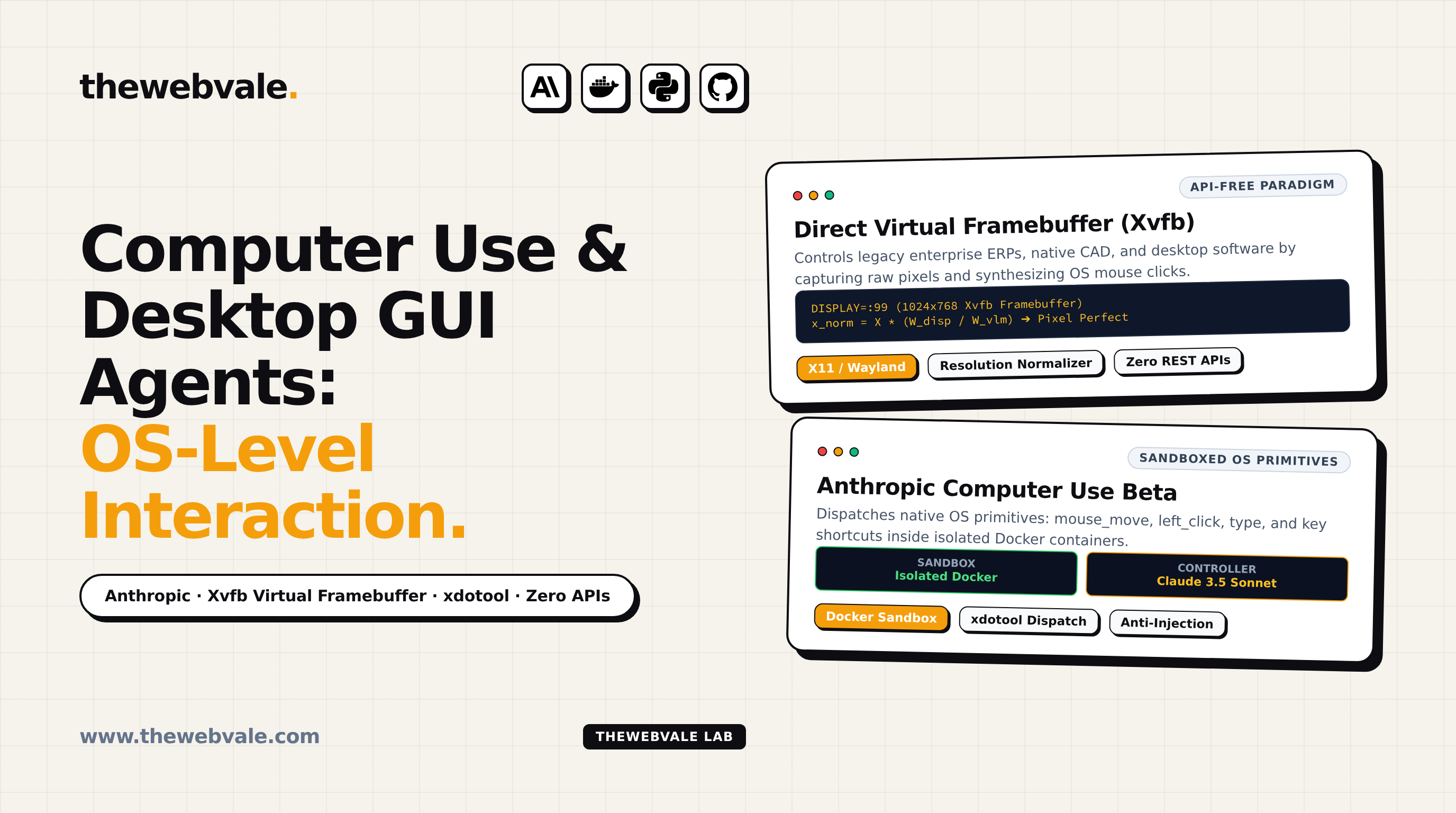 Computer Use & Desktop GUI Agents: OS-Level Interaction Without APIs