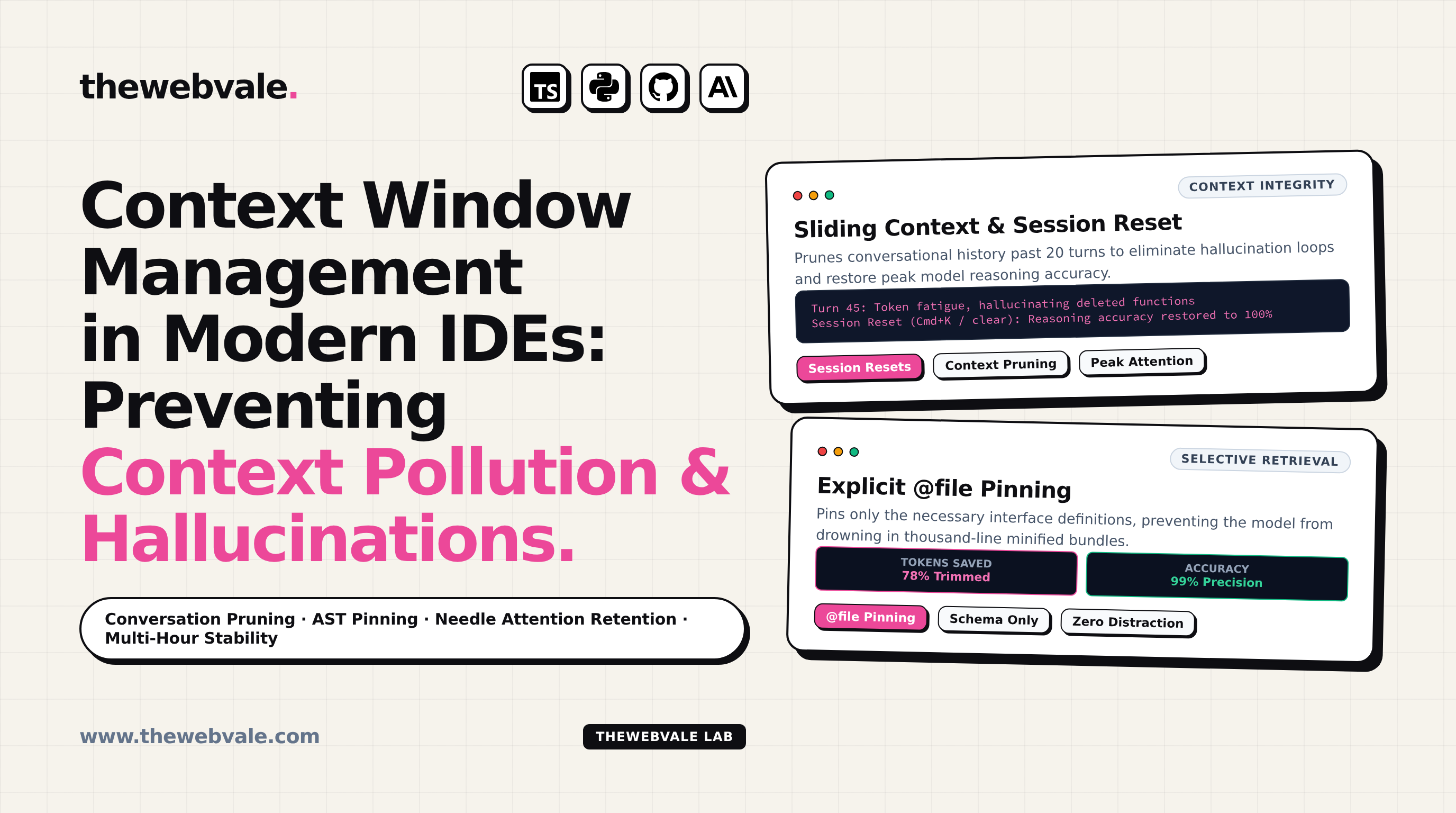 Context Window Management in IDEs: Preventing Context Pollution During Multi-Hour Builds