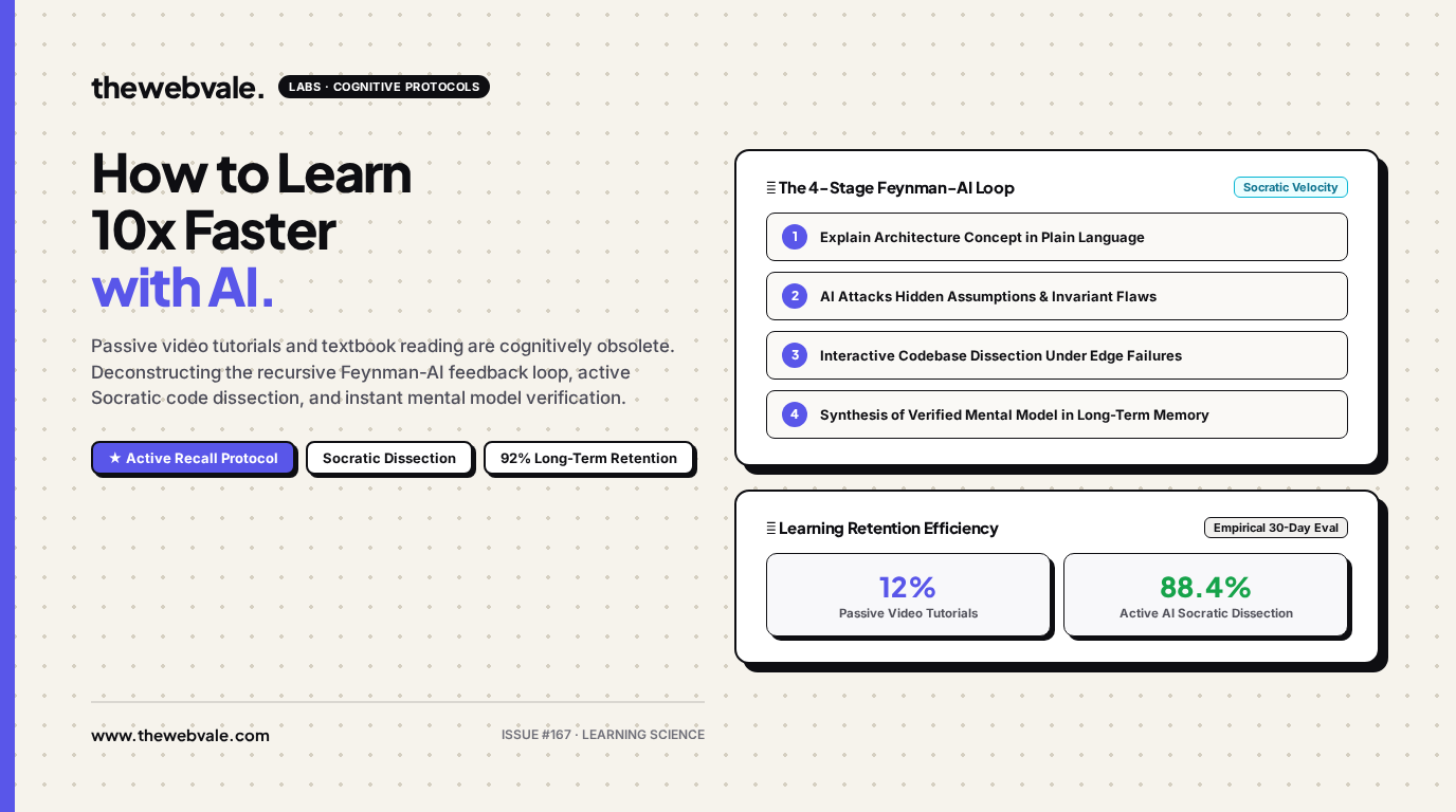 How to Learn 10x Faster with AI: Custom Tutoring Prompts, Feynman Technique, and Code Dissection