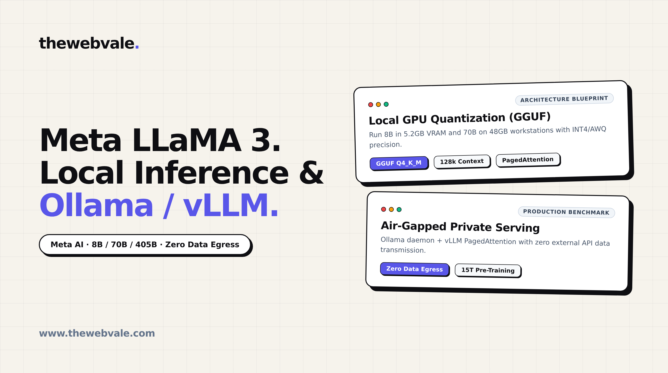 Meta LLaMA 3.x Family: Running Open-Source Models Locally with Ollama and vLLM