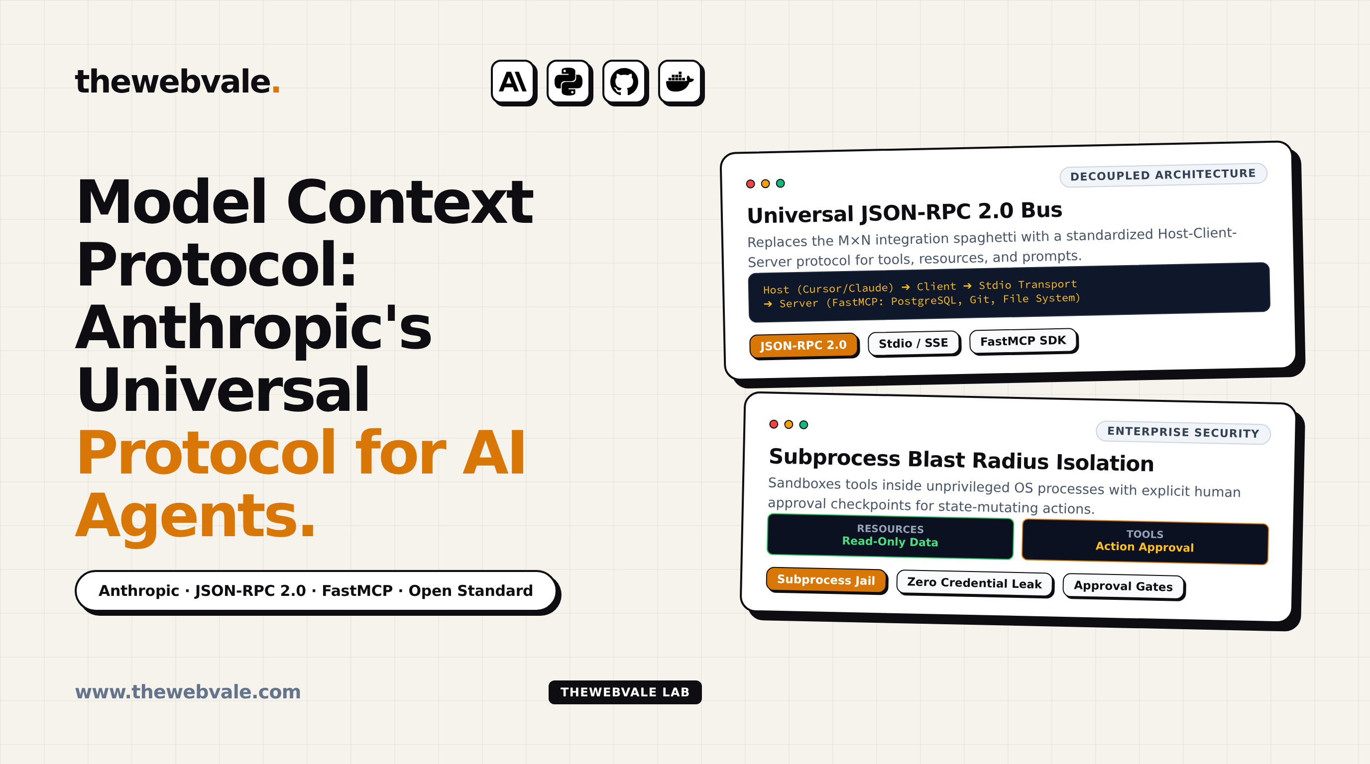 Model Context Protocol (MCP): Anthropic's Universal Protocol for Connecting Agents to Tools & Data