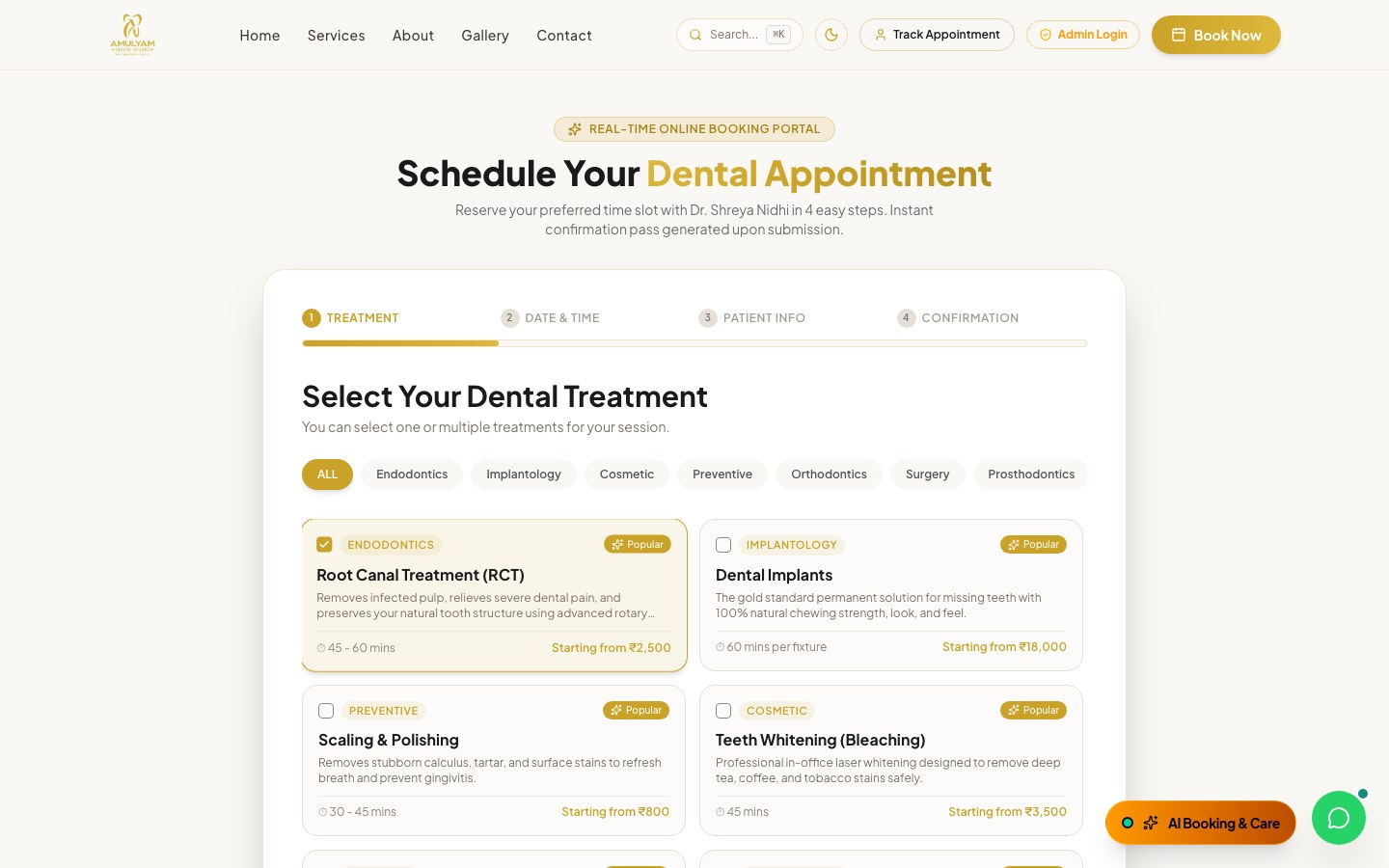 Collision-Proof Booking Flow