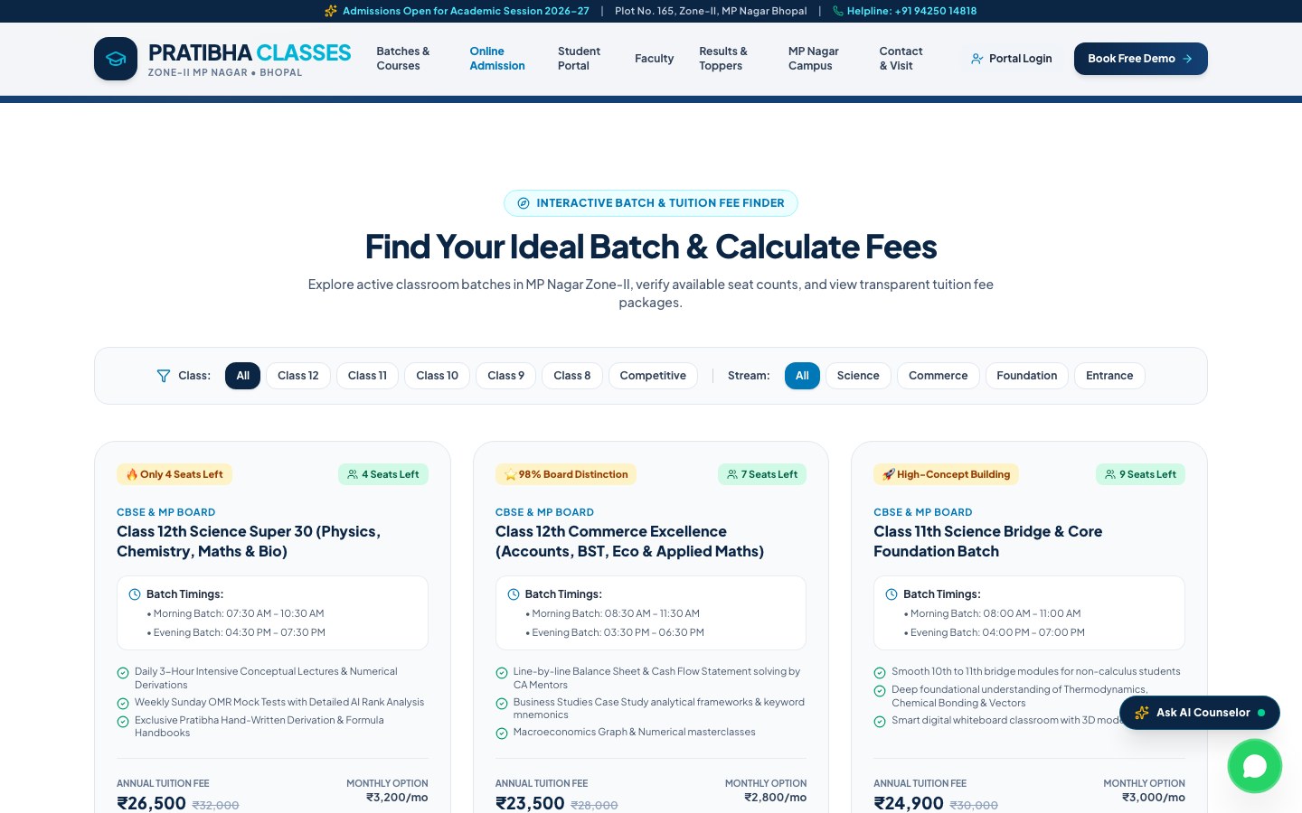 Timed CBT Online Mock Series