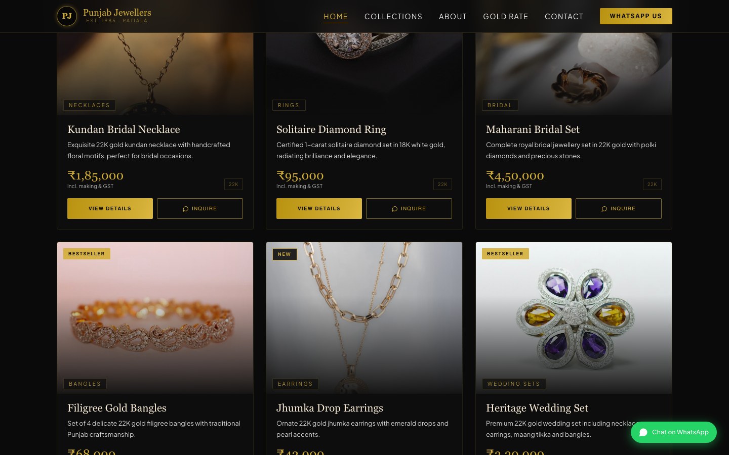 Solitaire & Diamond Showcase