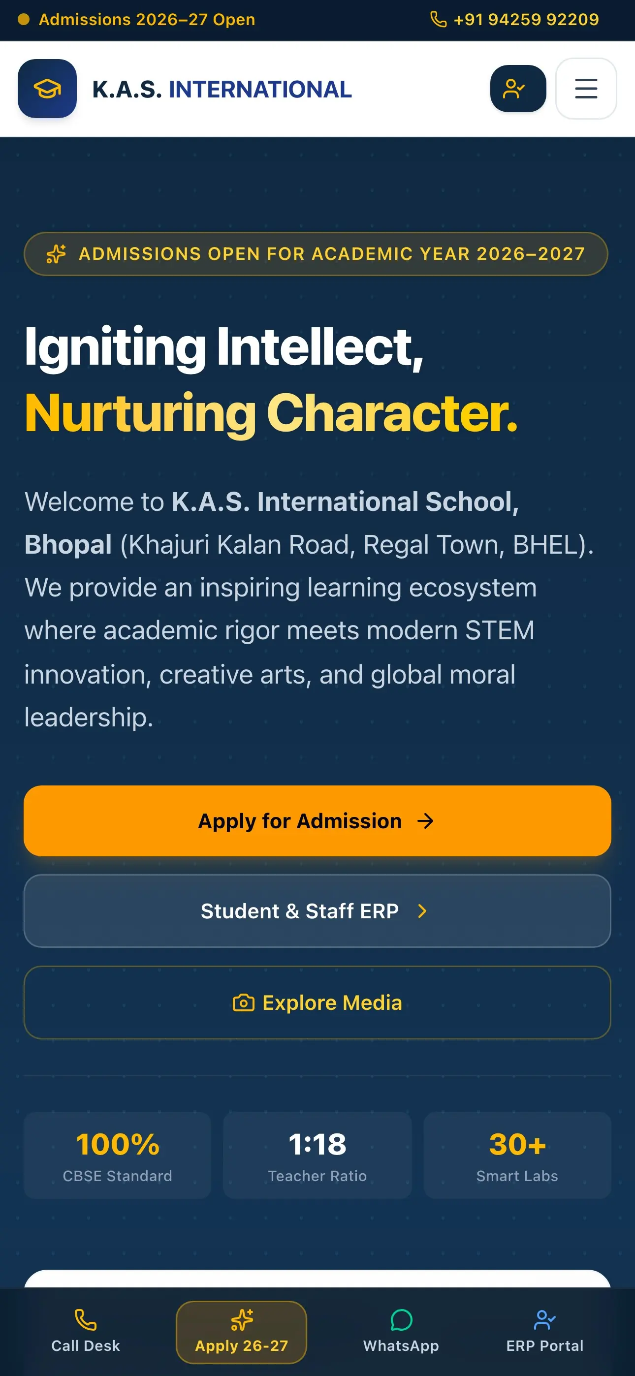kas international school screenshot
